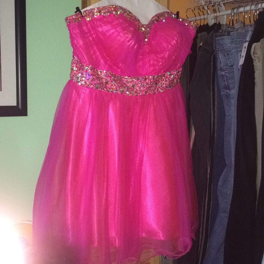 Pink formal/ homecoming dress